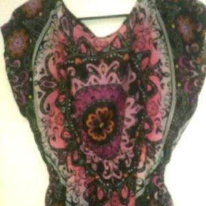 Maunces Girl's  Large Colorful Blouse